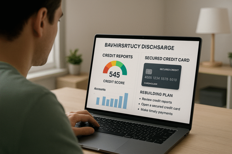 How to Rebuild Credit from Scratch After a Bankruptcy